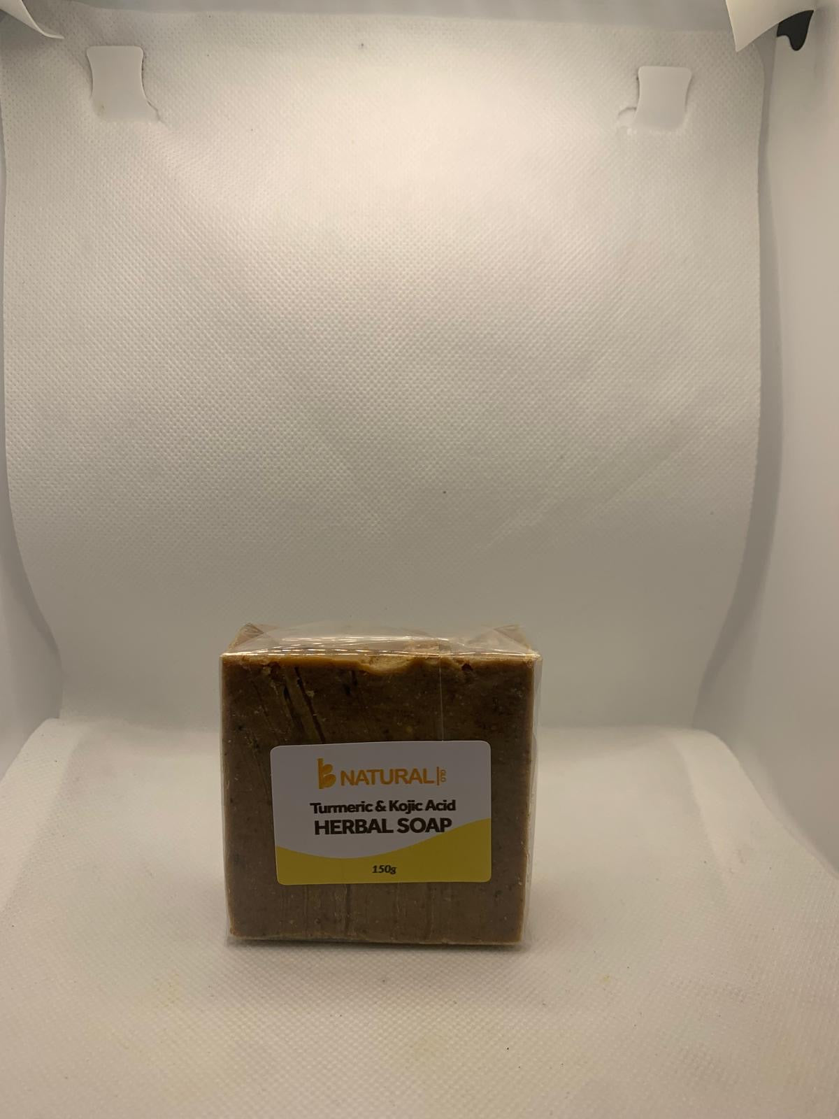 Turmeric, Carrot, Lemon, Kojic Acid & Niacinamide Herbal Soap