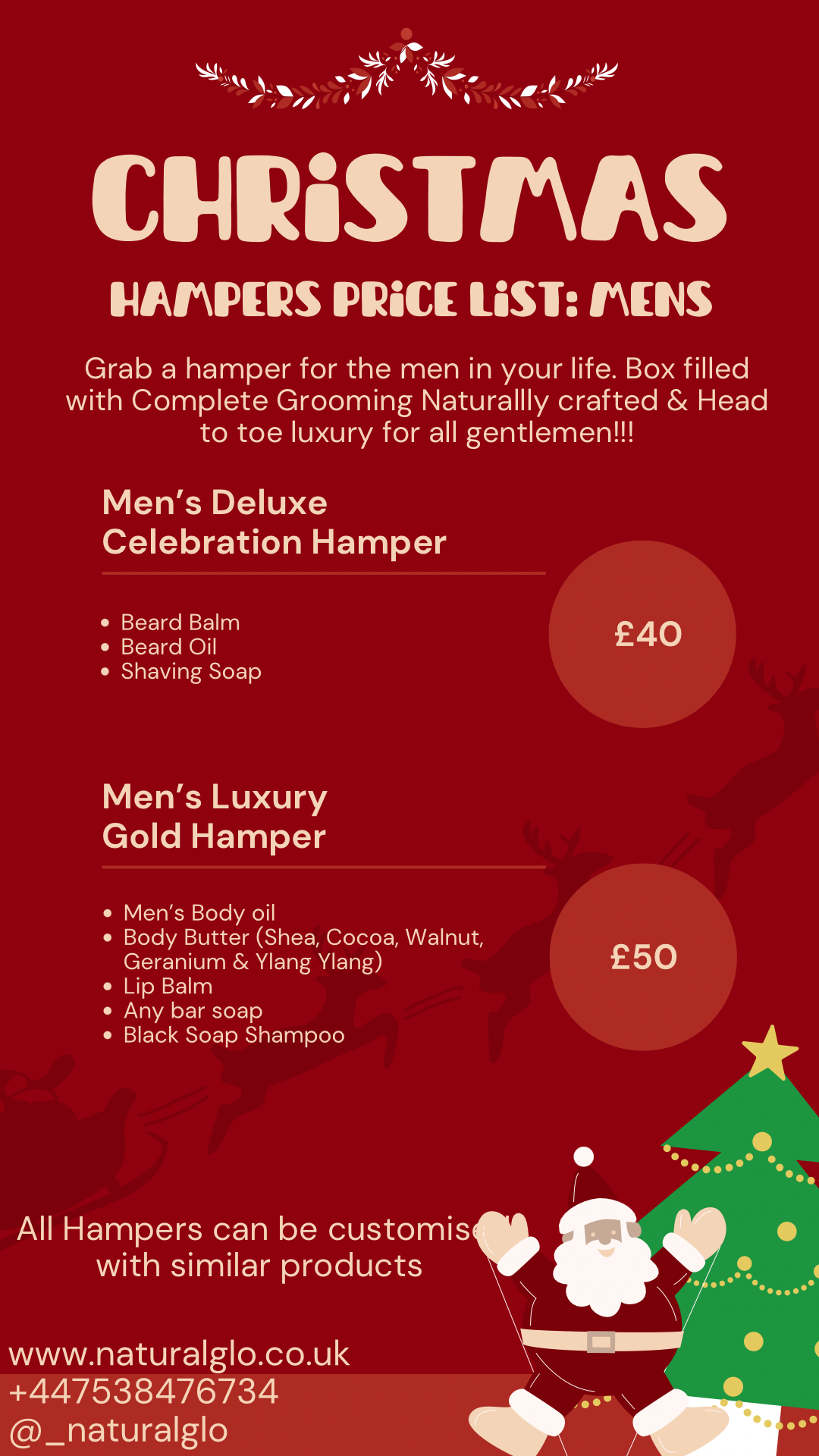 Mens Deluxe Celebration Hamper