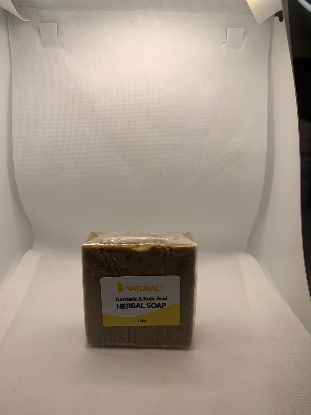 Turmeric and Kojic Acid Herbal Soap